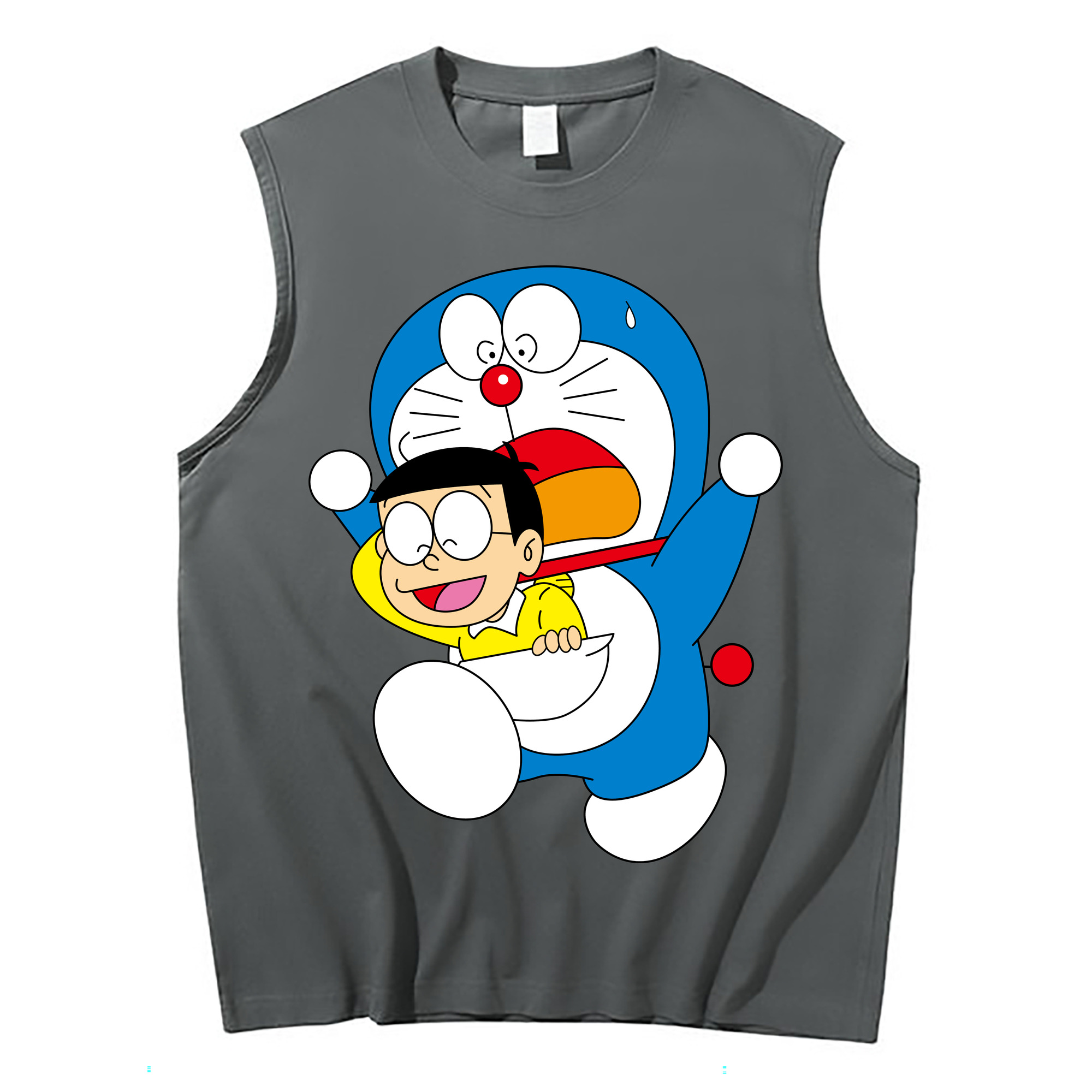 （画像用） ドラえもん Doraemon コットン100％タンクトップ（フロントプリント）